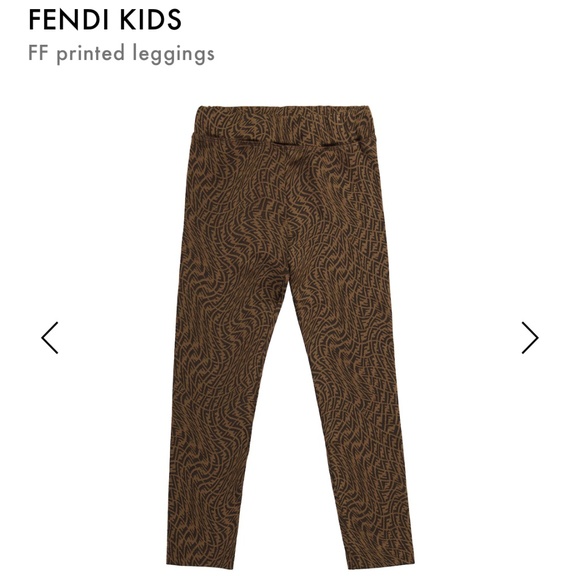 NWT FENDI FF Vertigo Leggings